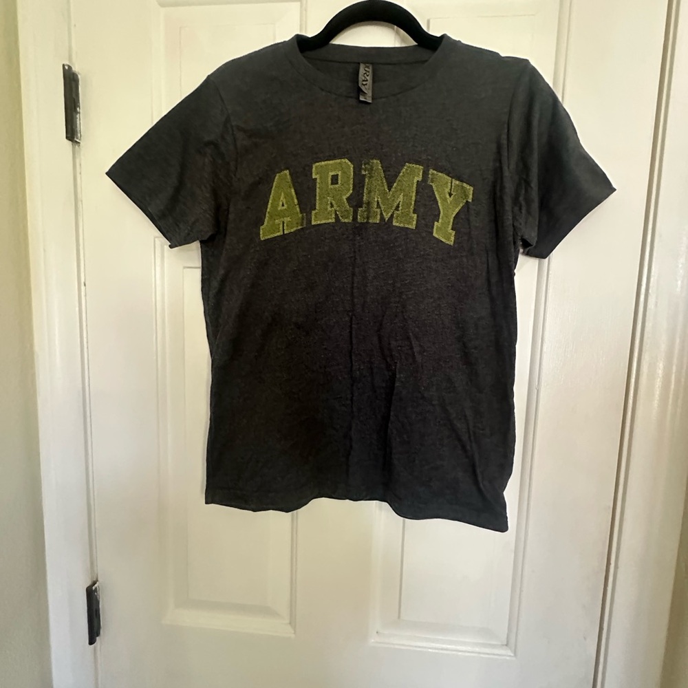 Army print Gray kids Sportswear Tee XL